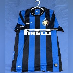 Inter Milan Home Kit Football/Jersey Kit 2009 - 2010 UCL